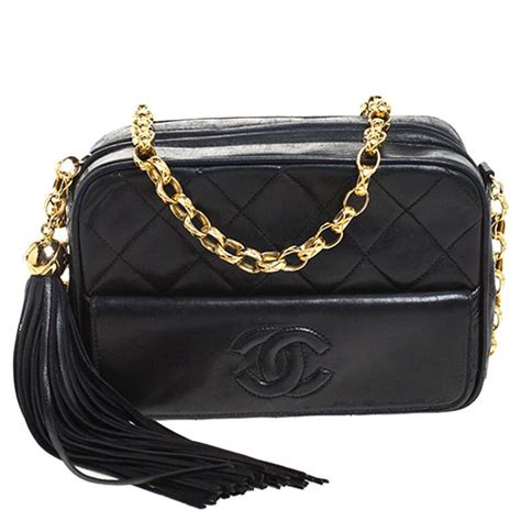 chanel camera bag tassel|chanel camera bag On Sale .